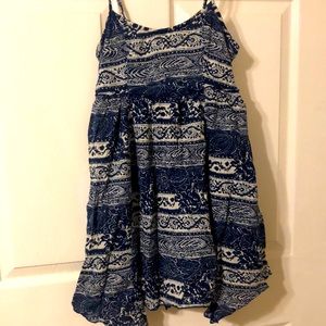 Patterned Sleeveless Dress